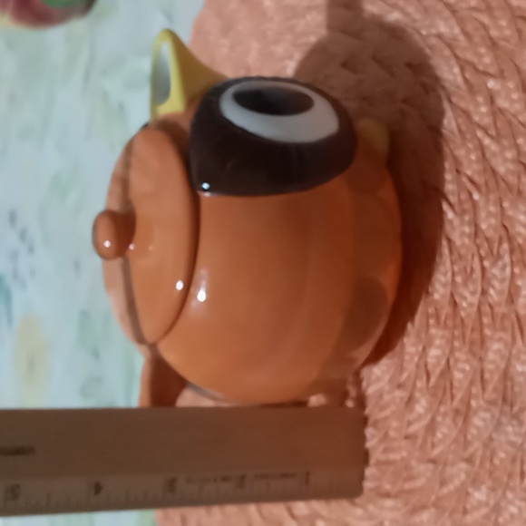 CERAMIC MESA OWL DECORATIVE TEAPOT - Picture 9 of 10